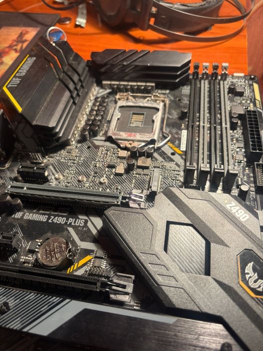 Блок питания, ОЗУ, Процессор, Материнская плата