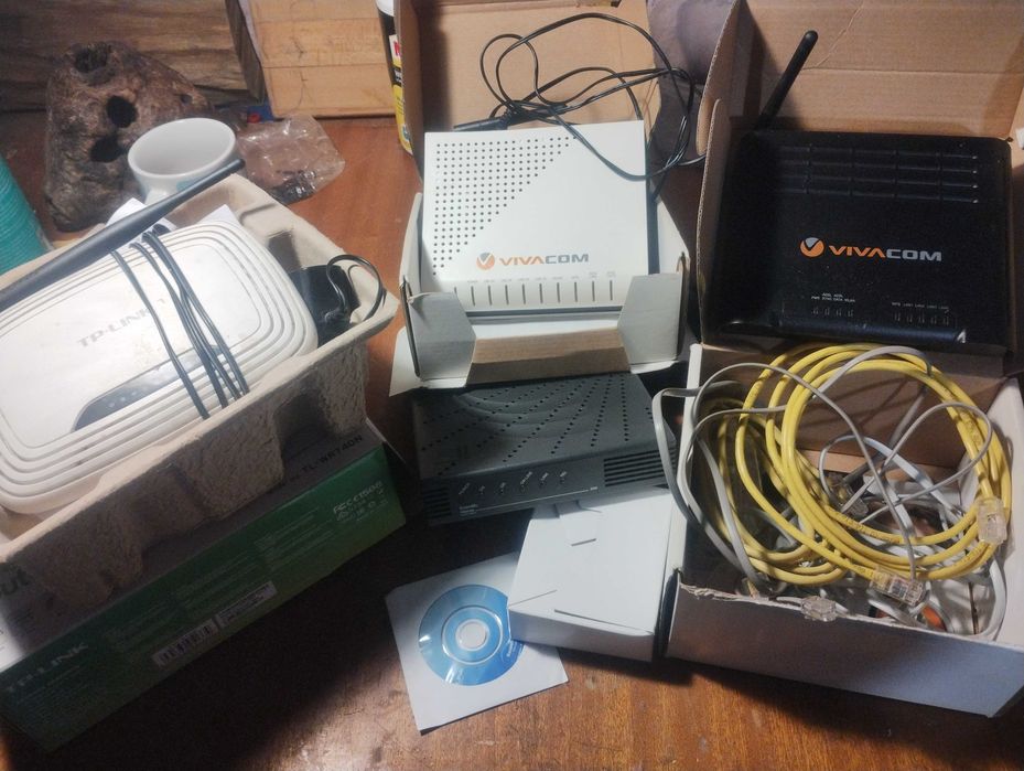 продавам почти нови Рутери.