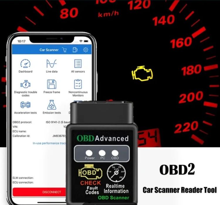 Aparat Bluetooth pentru ștergere coduri eroare direct pe telefon