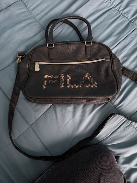Черна чанта Fila
