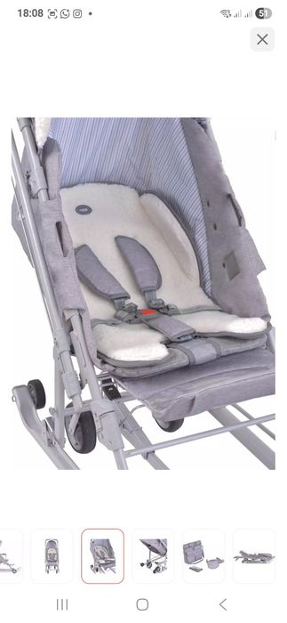 Санки-коляска утеплённые Nika