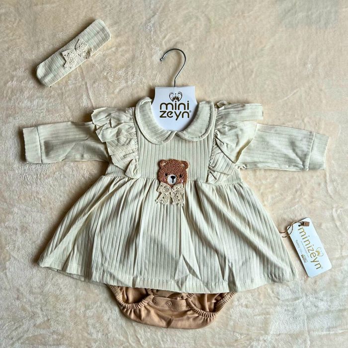 Rochie fetițe premium crem