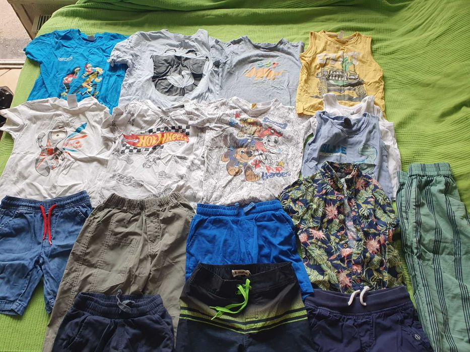 Детски дрехи - сетове по 5 евро 116,128,134 см