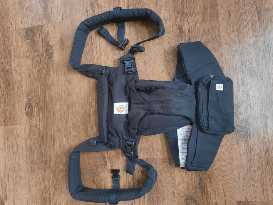 Ergobaby Omni 360 pure black - раница за бебеносене