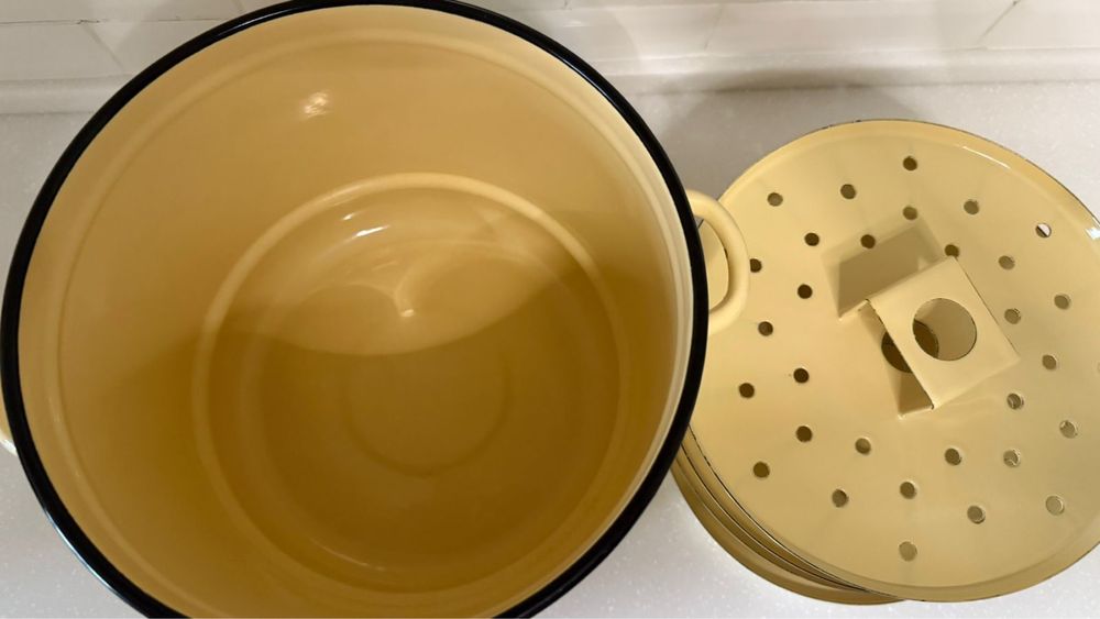 эмалированная мантоварка