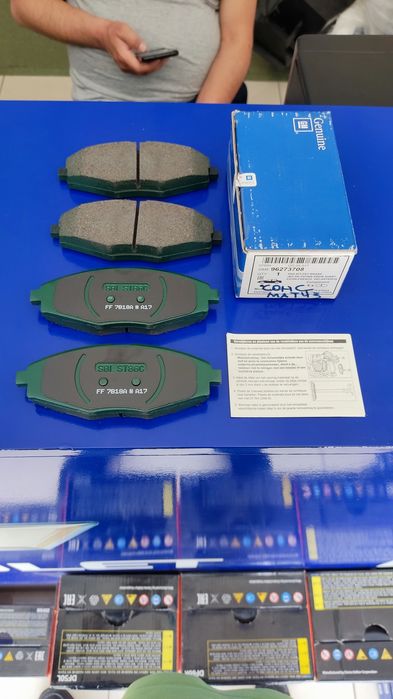 Колодка тормозная GM оригиналь Матиз Нексия