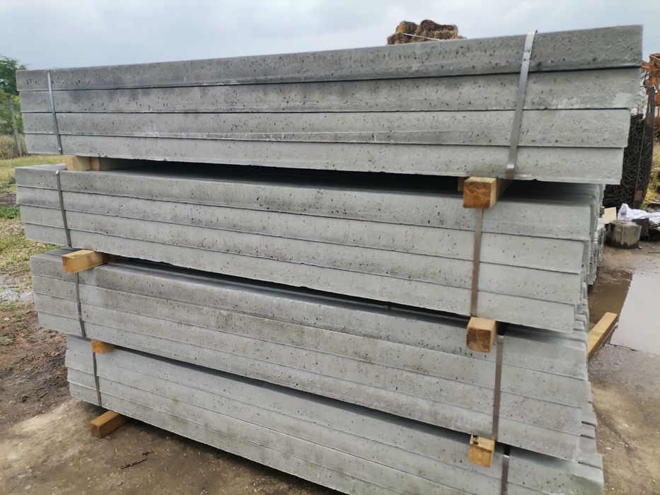 Spalieri de beton noi. 240cm  pe stoc. Alte dimensiuni la comanda