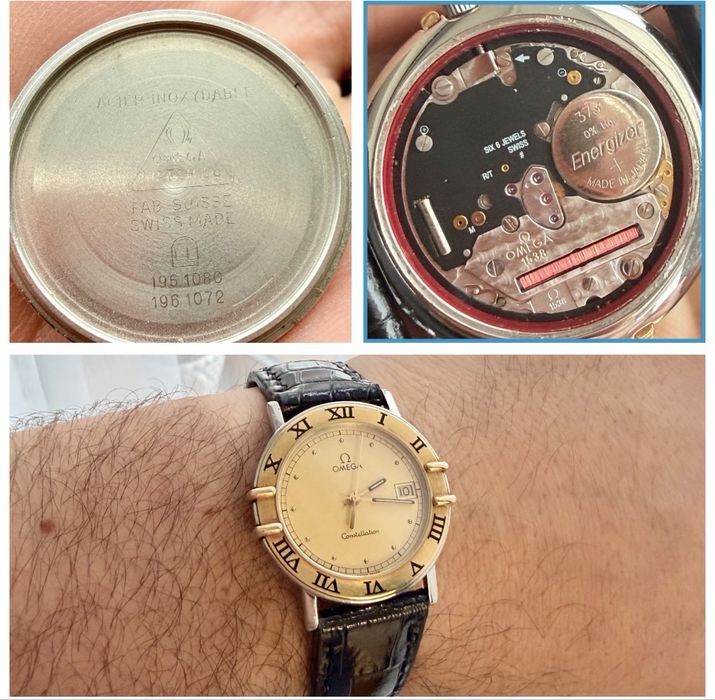 Ceas Omega Constellation.Full set-acte-cutie. Bezel 18k