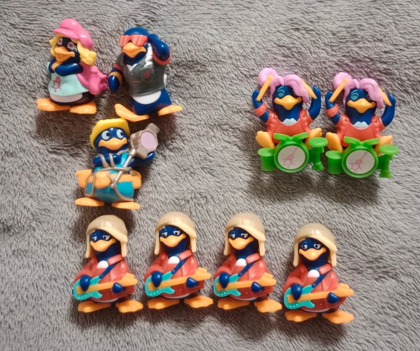 Фигурки киндер pinguini
