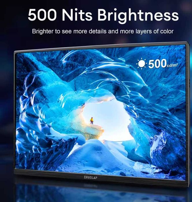 ZEUSLAP 16" 2.5K 144hz  Преносим монитор