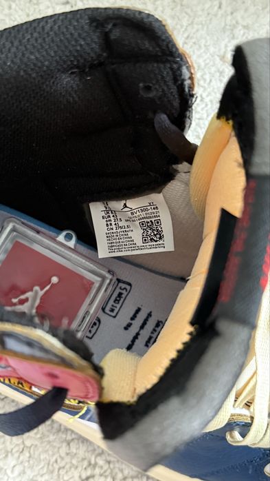 Jordan x Fragment x Union Air Jordan 1 High