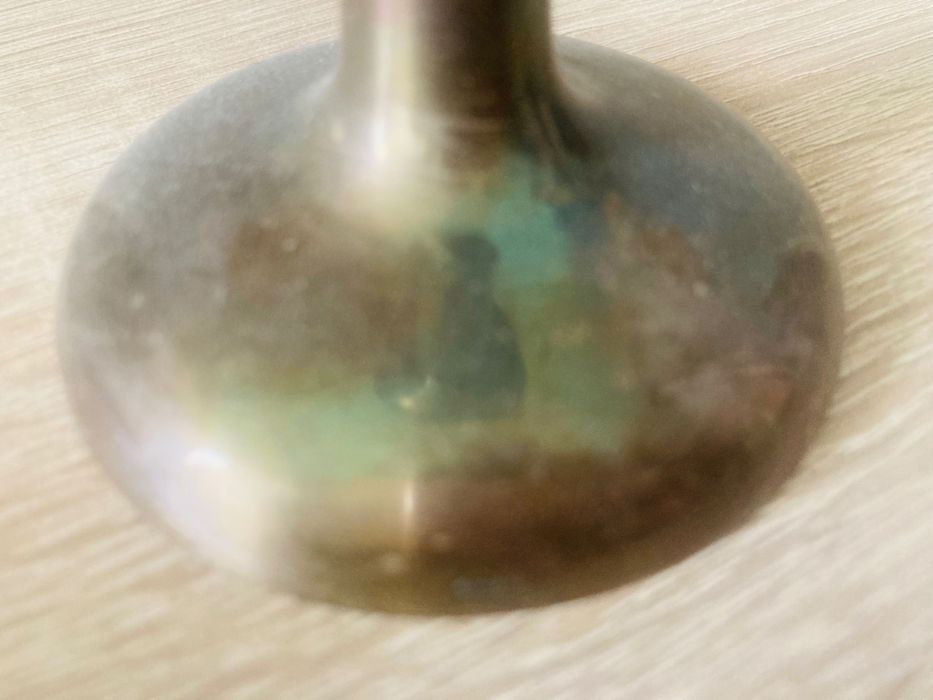 Старинни посребрени свещници