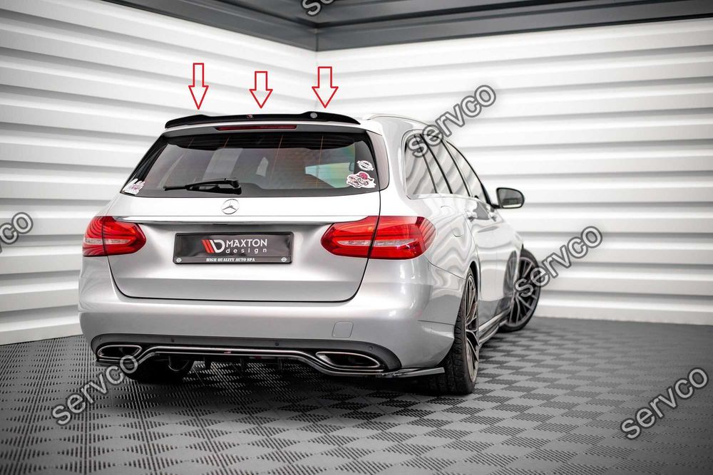 Pachet Exterior Prelungiri Body kit tuning Mercedes C Class W205 2014-2018 v2 - Maxton Design