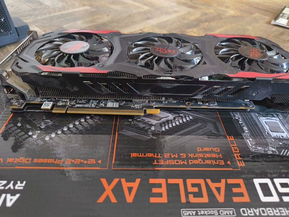 Видеокарта Rx 570 4gb red devil gpu