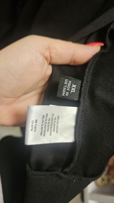 Sacou dama XXL negru