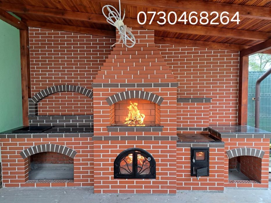 Gratare din cărămidă. Gratare de gradina. 
Gratare de gradina, barbeque sau g