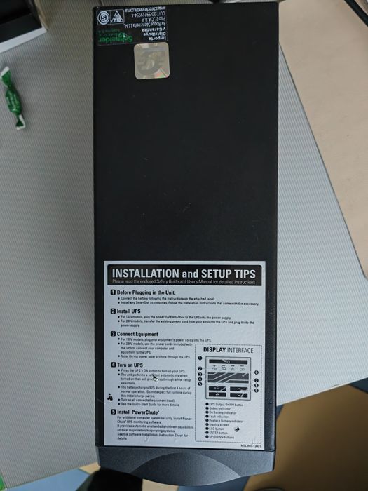 UPS APC SMT750IC Smart-UPS 750VA/230V, Line Interactive, Tower
