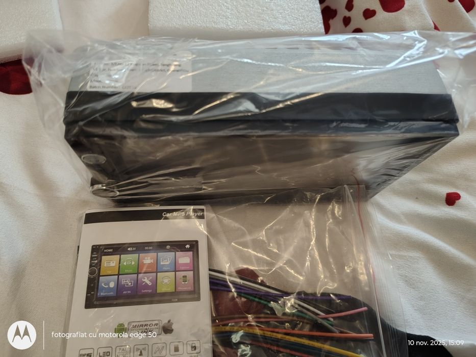 Vrând radio auto player cu ecran tactil port usb și card