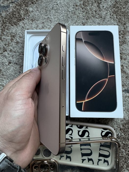 iPhone 16 Pro Desert Titan,ca nou, factura si garantie