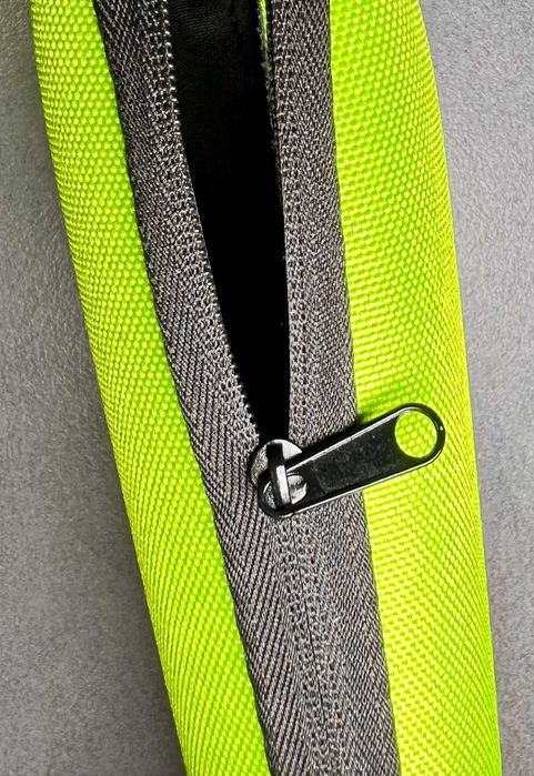 Toc ochelari - Fermoar - Rigid - 18 x 8 x 4.5 cm - Verde lime