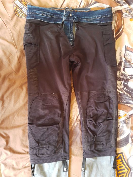 Мото дънки Seca delta slim fit blue