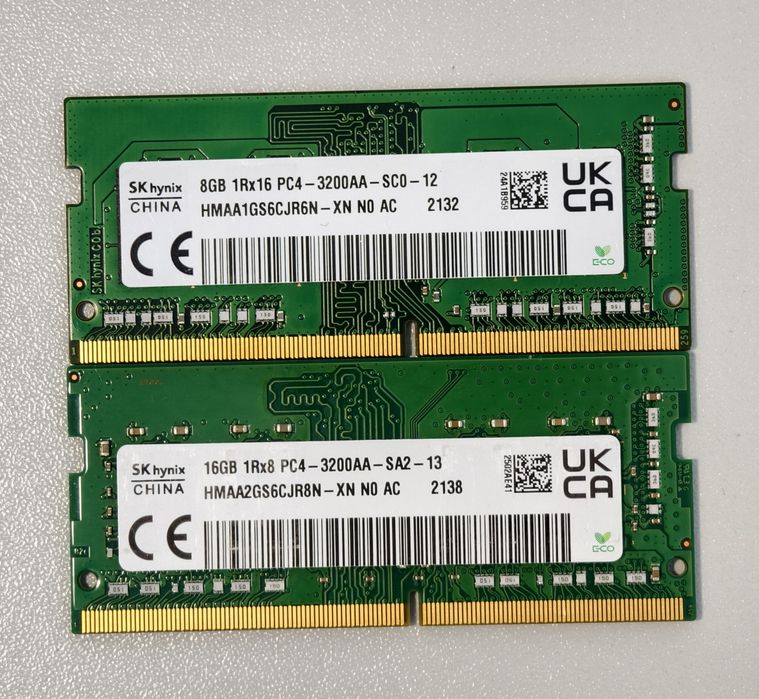 DDR4 32gb 3200mhz, Laptop