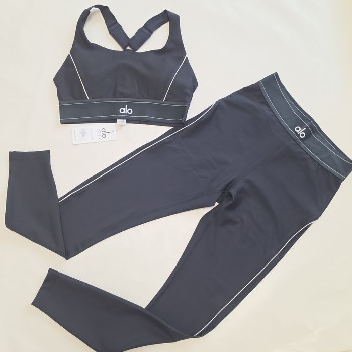 Set Alo bustiera si colant,S, negru