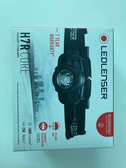 Vand Frontale Ledlenser H7R Core, HF8R Work, H15R Core, H19 Core