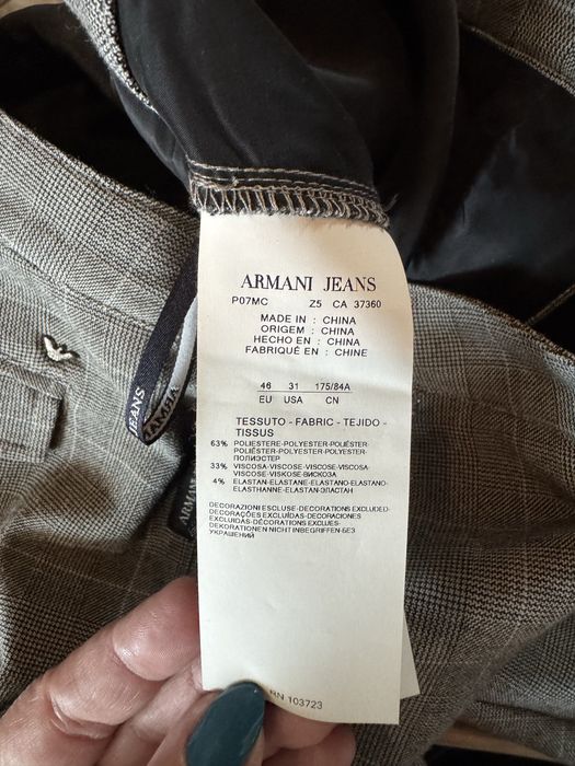 Дамски панталони от Armani Jeans