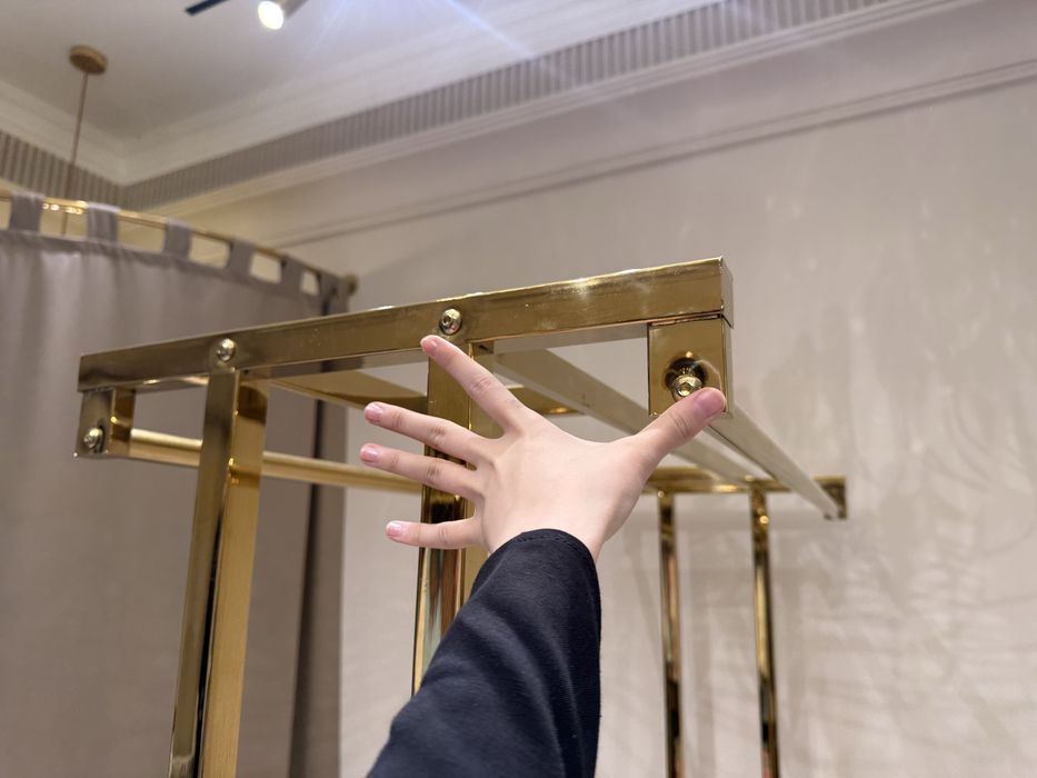 Гардеробная вешалка стилаж из китая. Garderob uchun stilaj veshilka