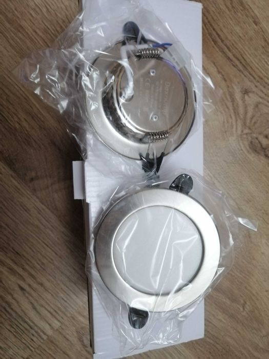 12 броя лед луни инокс за вграждане