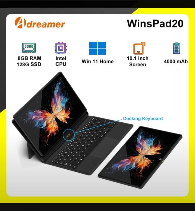 новый windows планшет 10.1
