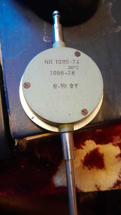 vand ceas comparator mecanic urss – instrument de precizie – cca. 1978