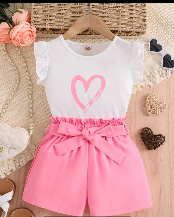 Летен бебешки комплект от 2 части