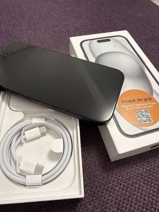 Iphone 15 128GB Nou 0 cicluri desigilat pentru proba