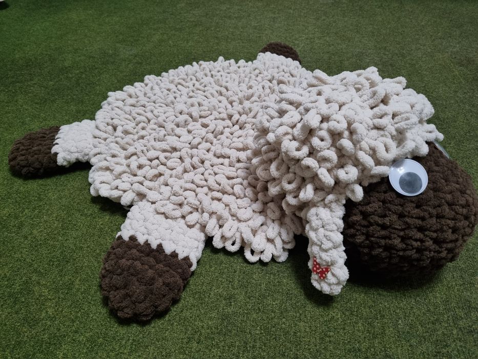 Плюшевый Коврик-Овечка