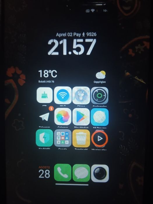 Redmi 9C aybi yoq 600 ming som karobka yoq