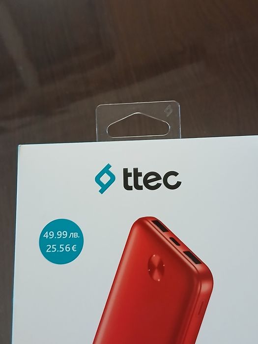 Външна батерия ttecPower slim Trio 10000Ah Намаление