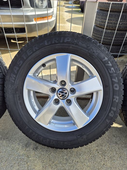 Джанти  Alutec 14 цола , 5х100 , 5j ,et35 , 175/70/14 Vw Skoda  Toyota