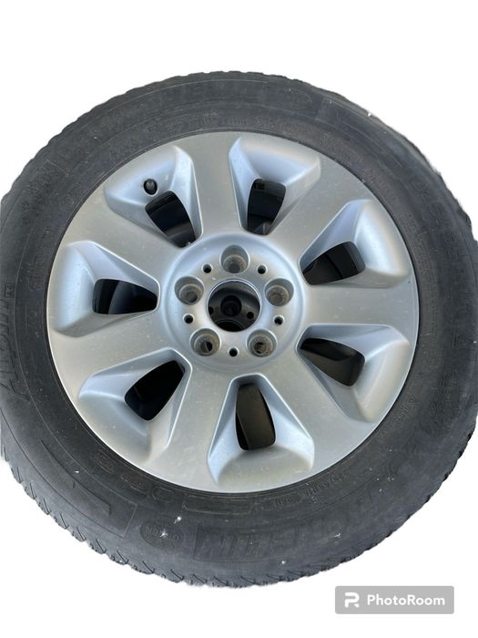Jante aliaj BMW R16 cu anvelope de iarna 225 55 R16