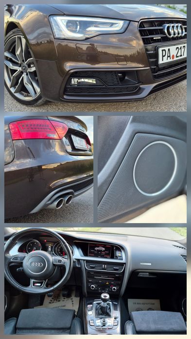 Audi a5 2.0 tdi 190 cp 3 x sline QUATTRO