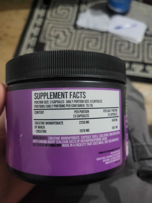 Vand creatina calitatea 1 Irlanda