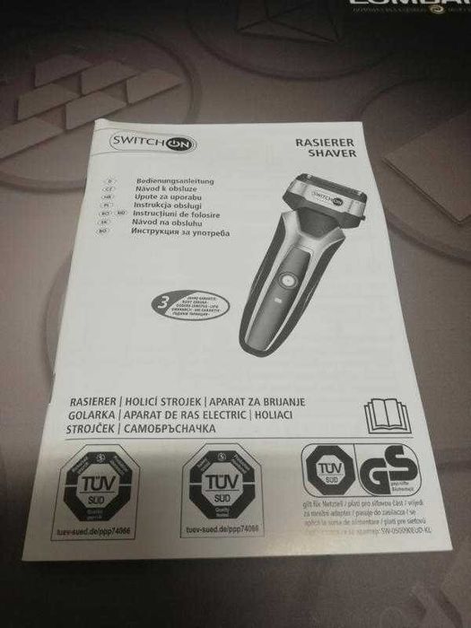 Aparat electric pentru ras, cu acumulator sau alimentare 220v NOU