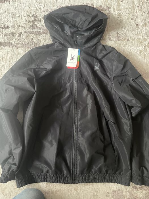 Vand geaca ploaie Spyder, neagra marimea M