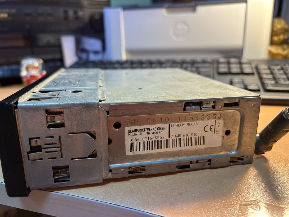 Радио касетофон за кола Blaupunkt  Lubeck  RCC 45