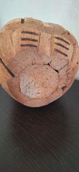 Ръчна изработка кокосова касичка