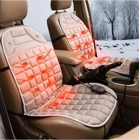 Подогрев сидения, накидка с обогревом сидение для любой авто