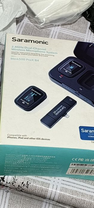Mikrafon  Saramonic 2.4Hz Dual CHannel