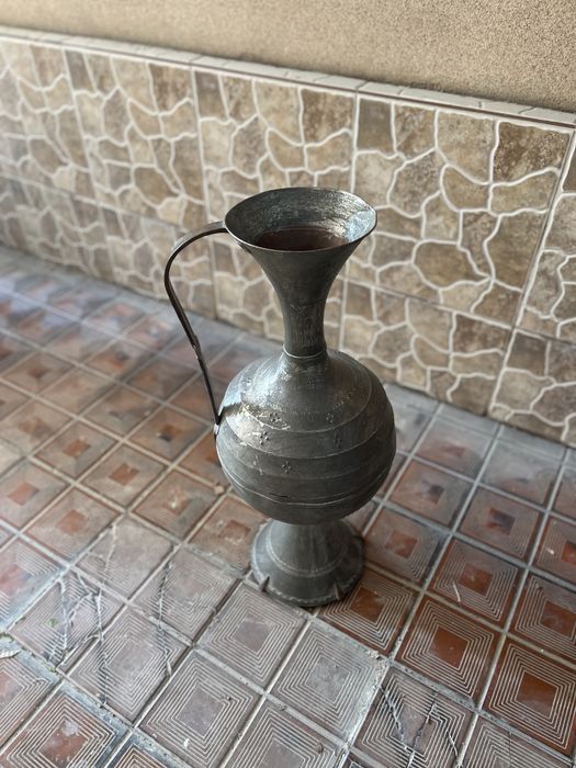 Медная ваза, антиквариат