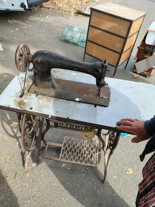 Masina de cusut Singer Antique 1906 Singer Chain Stitch Sewing Machine